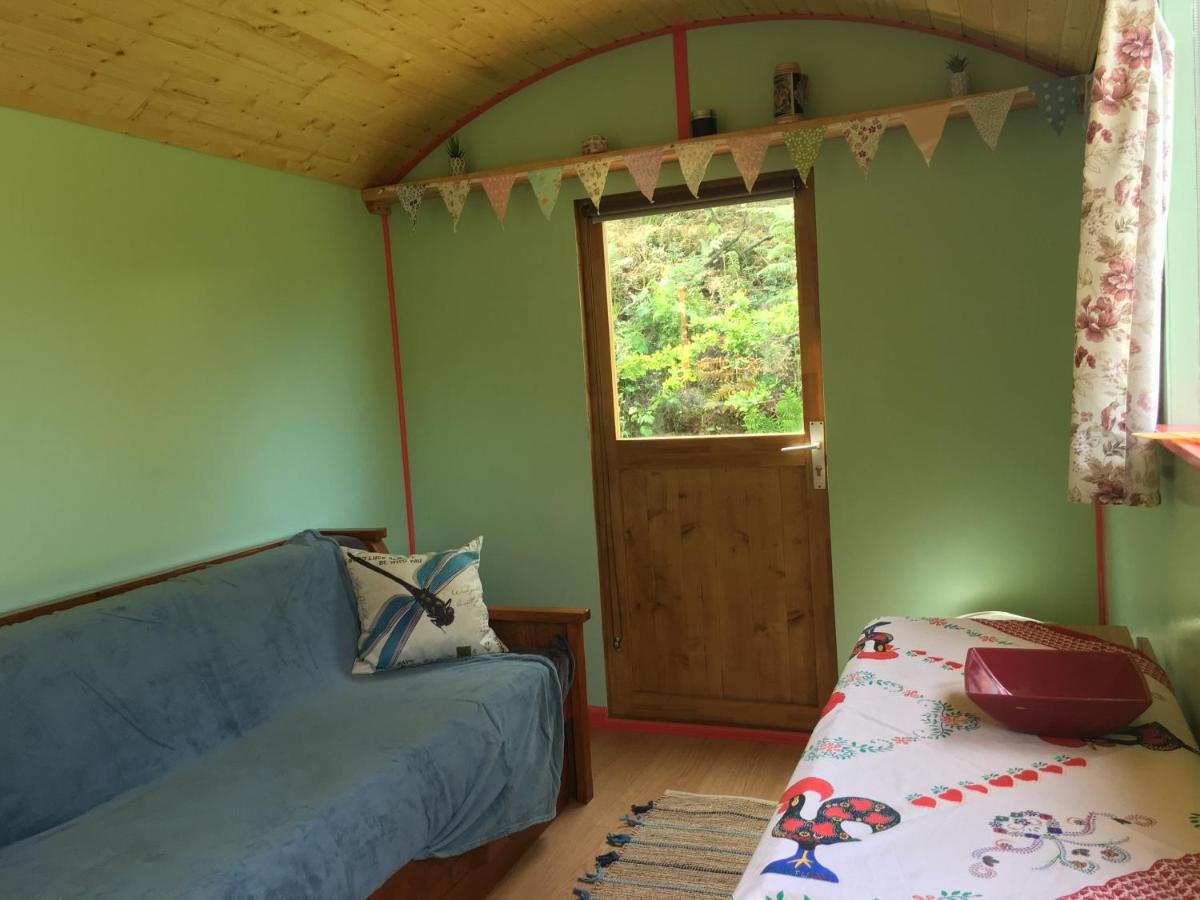 Rosa The Cosy Cabin - Gypsy Wagon - Shepherds Hut, River Views Off-Grid Eco Living Vila Pedrogao Grande Exterior foto