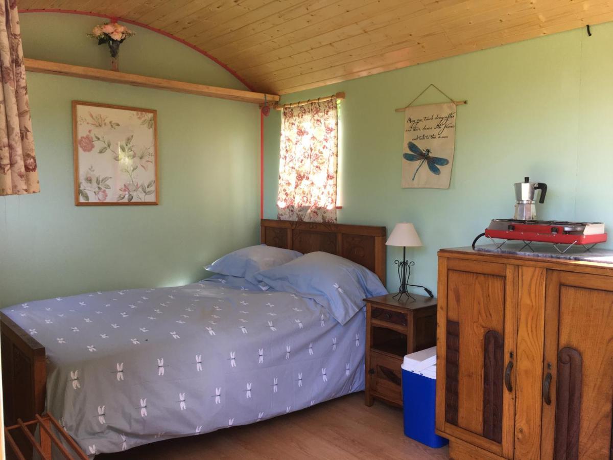 Rosa The Cosy Cabin - Gypsy Wagon - Shepherds Hut, River Views Off-Grid Eco Living Pedrogao Grande Exterior foto