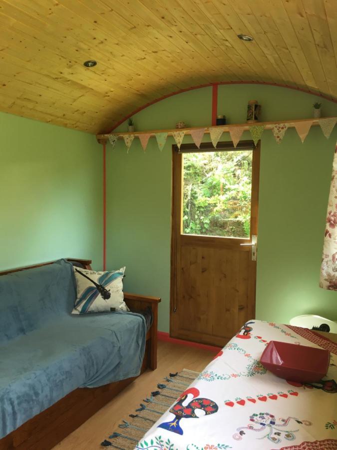 Rosa The Cosy Cabin - Gypsy Wagon - Shepherds Hut, River Views Off-Grid Eco Living Vila Pedrogao Grande Exterior foto