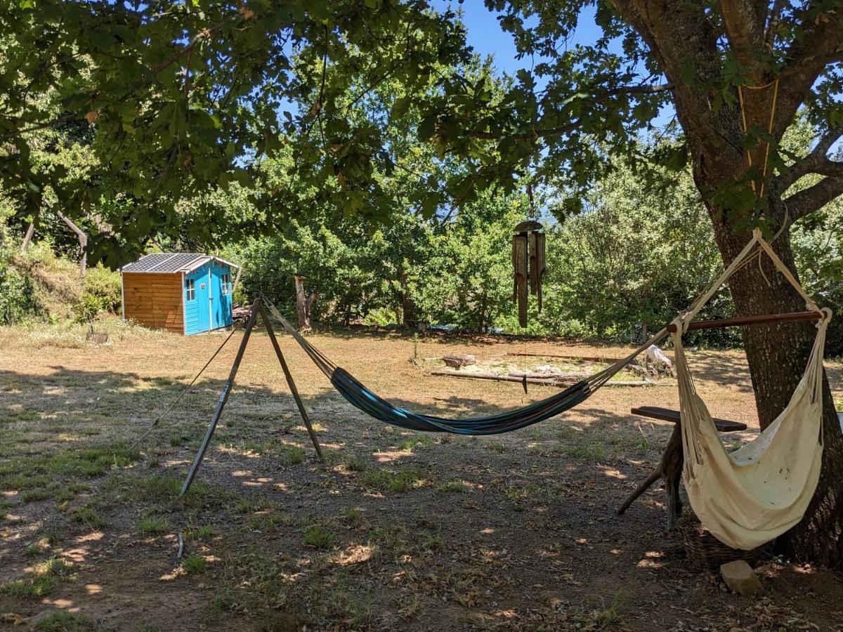 Rosa The Cosy Cabin - Gypsy Wagon - Shepherds Hut, River Views Off-Grid Eco Living Pedrogao Grande Exterior foto