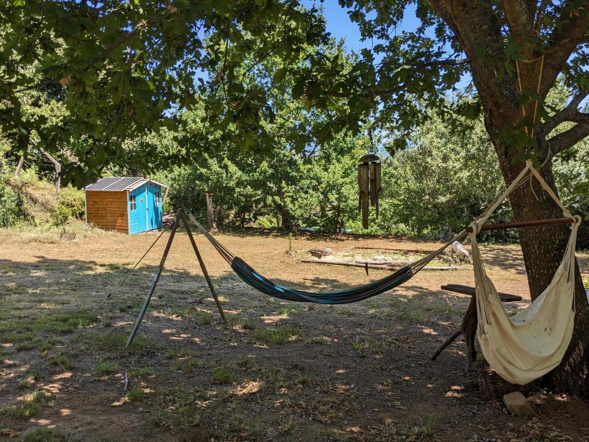 Rosa The Cosy Cabin - Gypsy Wagon - Shepherds Hut, River Views Off-Grid Eco Living Vila Pedrogao Grande Exterior foto